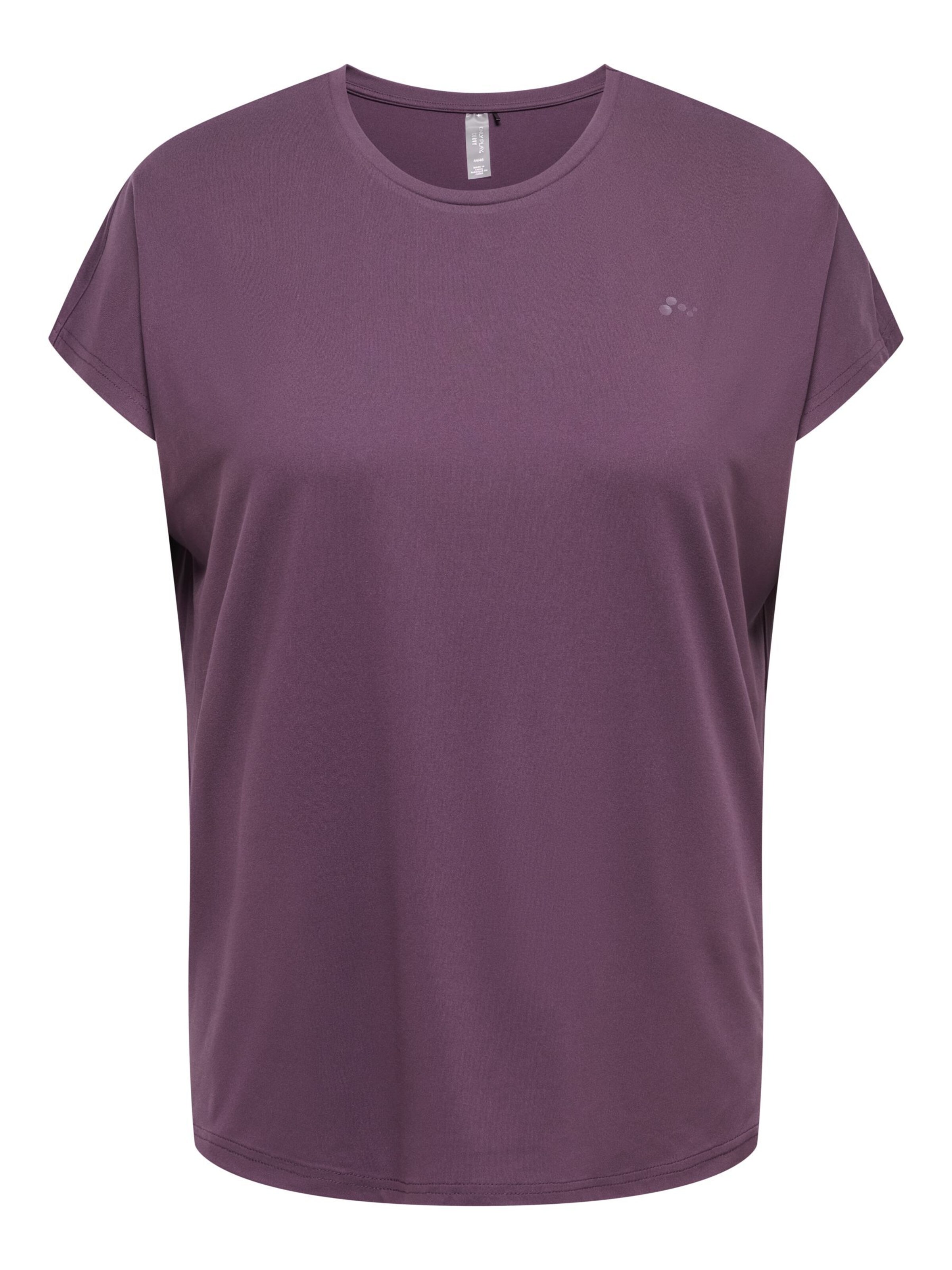 Only Play Curvy Shirt 'PAUBREE' in Lila: Vorderseite