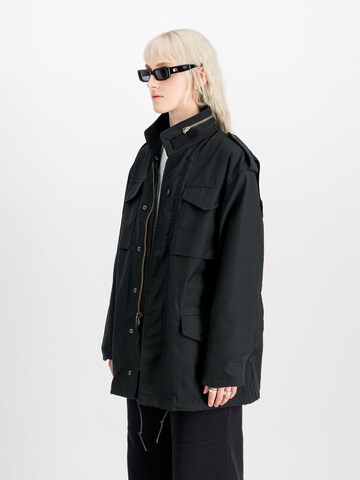 ALPHA INDUSTRIES Between-Season Jacket 'M-65 Heritage' in Black