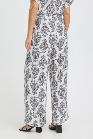 Fransa Loosefit Hose 'ARIANA' in Weiß