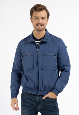 DreiMaster Maritim Between-Season Jacket 'Bridgeport' in Blue: front