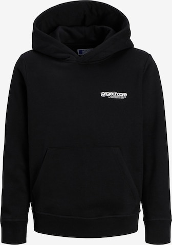 Jack & Jones Junior Sweatshirt 'JCOUnion' in Black: front