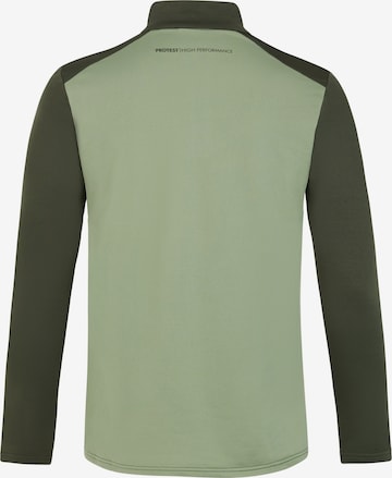 PROTEST Sportsweatshirt 'PRTBIGBY' in Grün: Vorderseite