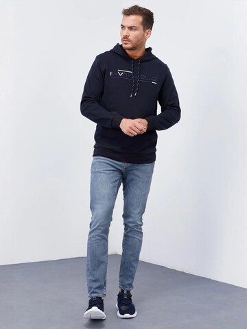 Sweat-shirt Tommy Life en bleu