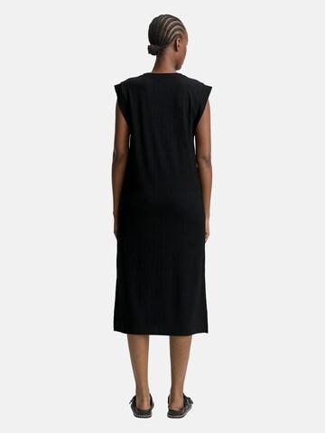TOM TAILOR DENIM Kleid in Schwarz