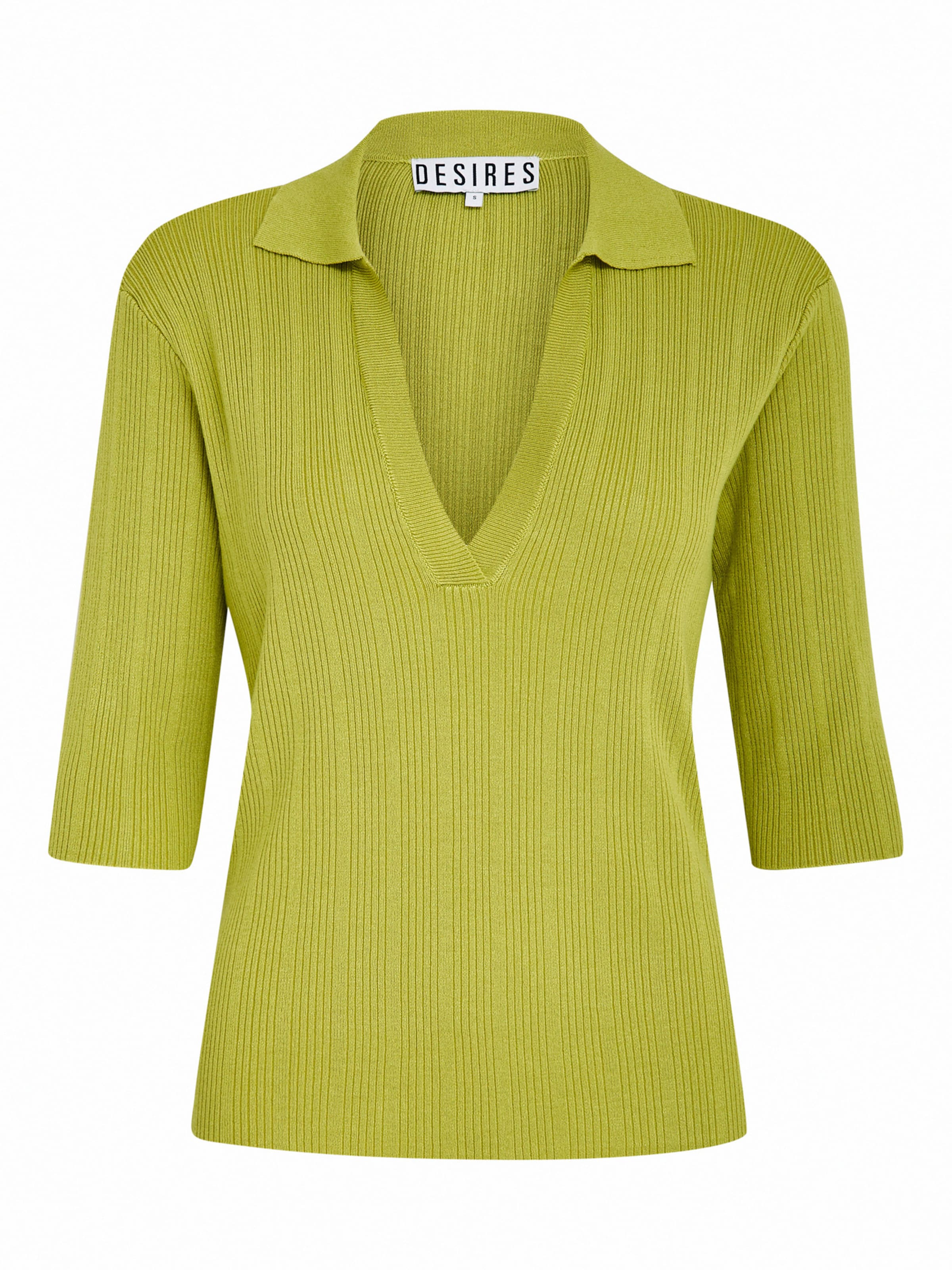 DESIRES - Jersey 'Anne' en verde: frente