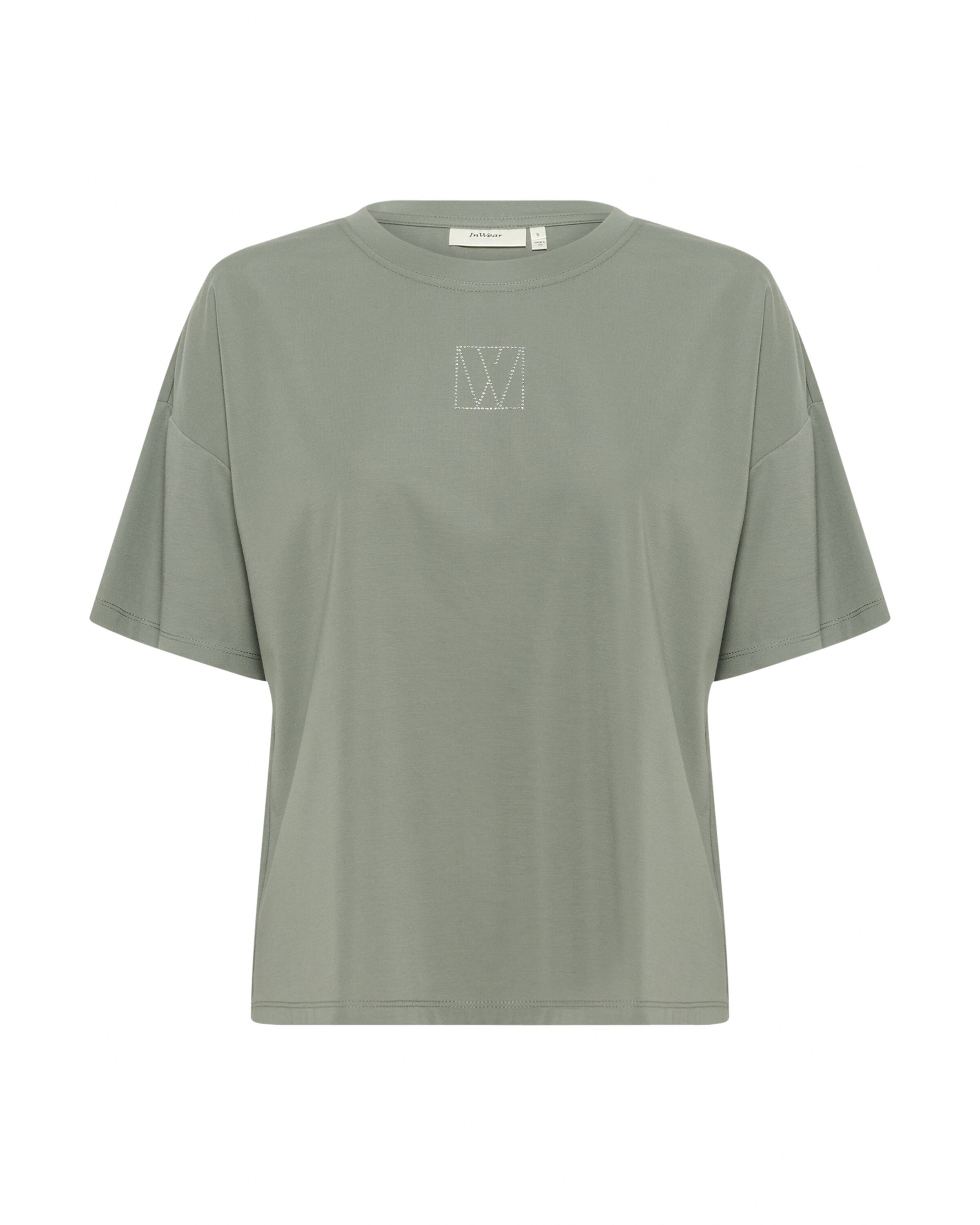 InWear - Camiseta 'Lux' en verde: frente