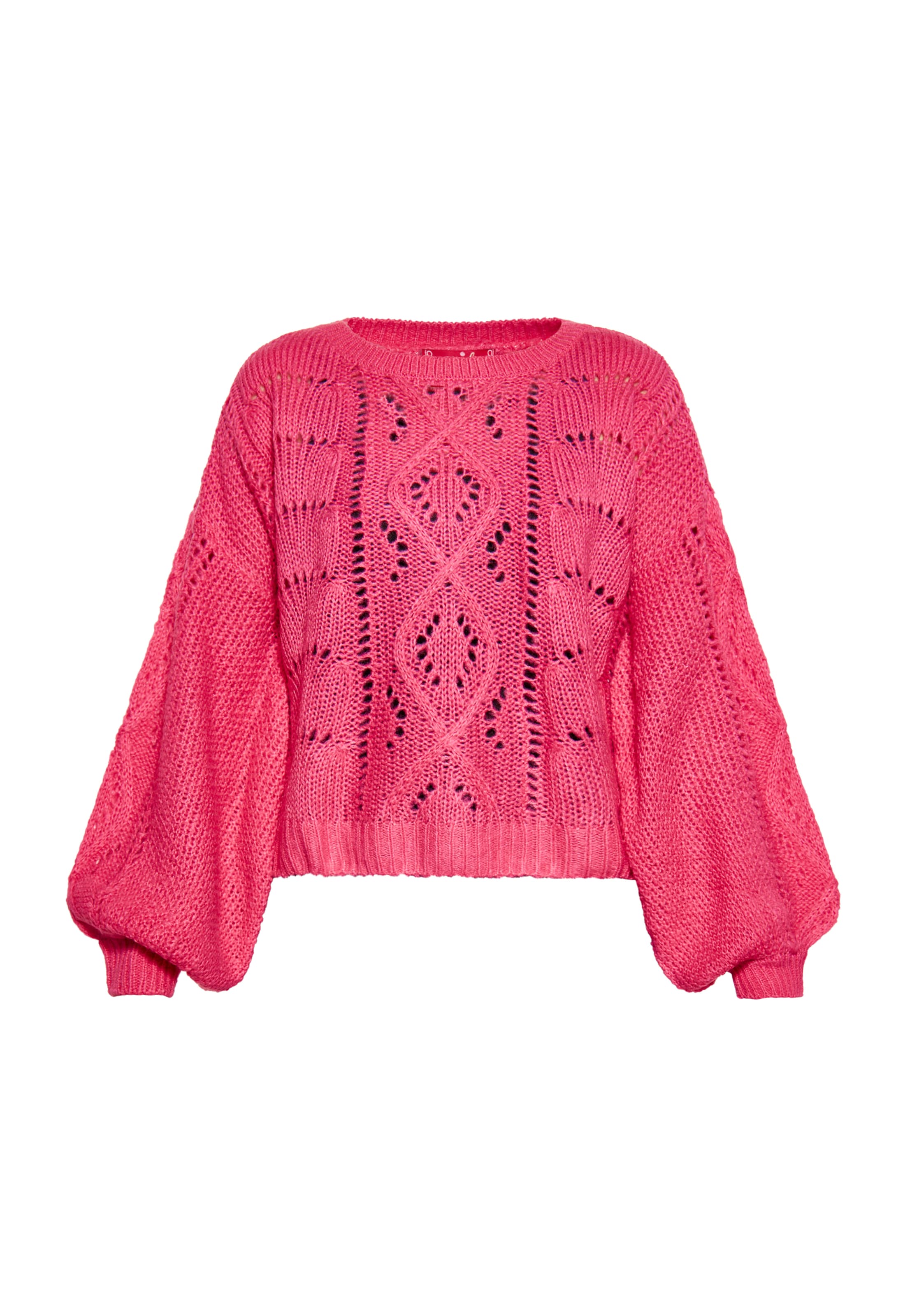 swirly Sweater in Pink: front