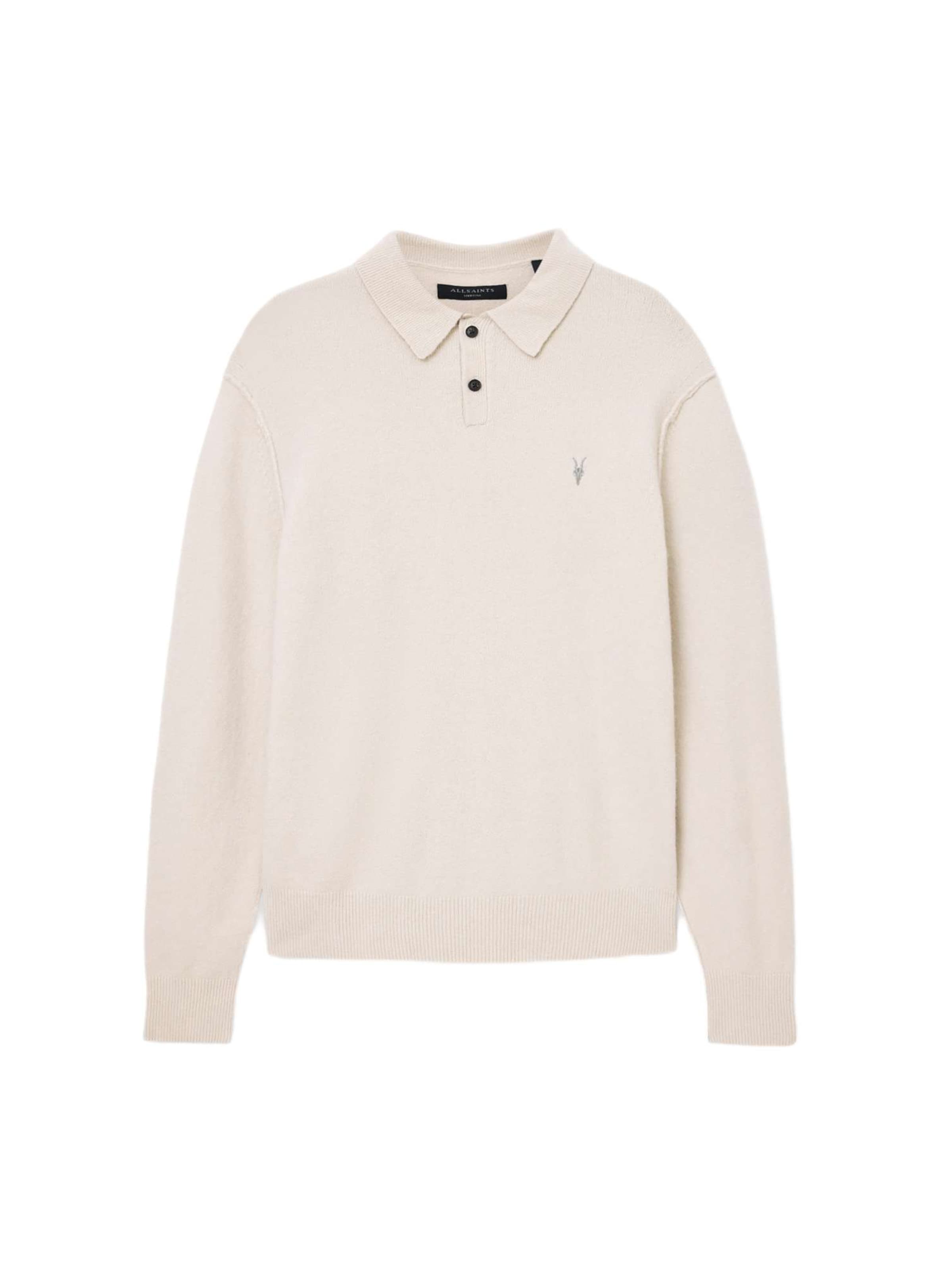 AllSaints - Jersey en blanco: frente