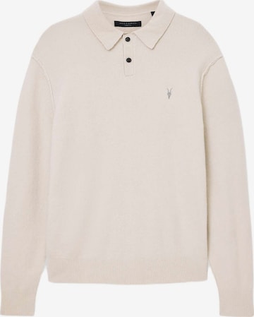 AllSaints - Jersey en blanco: frente
