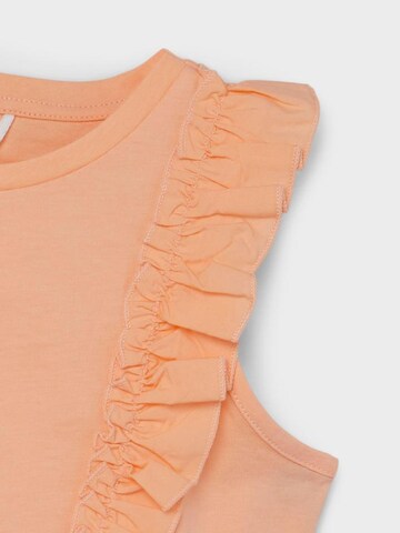 NAME IT - Blusa 'HELLA' em laranja