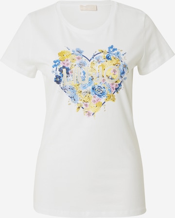 T-shirt Liu Jo en blanc : devant