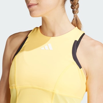 ADIDAS PERFORMANCE - Vestido desportivo 'Pro Y' em amarelo