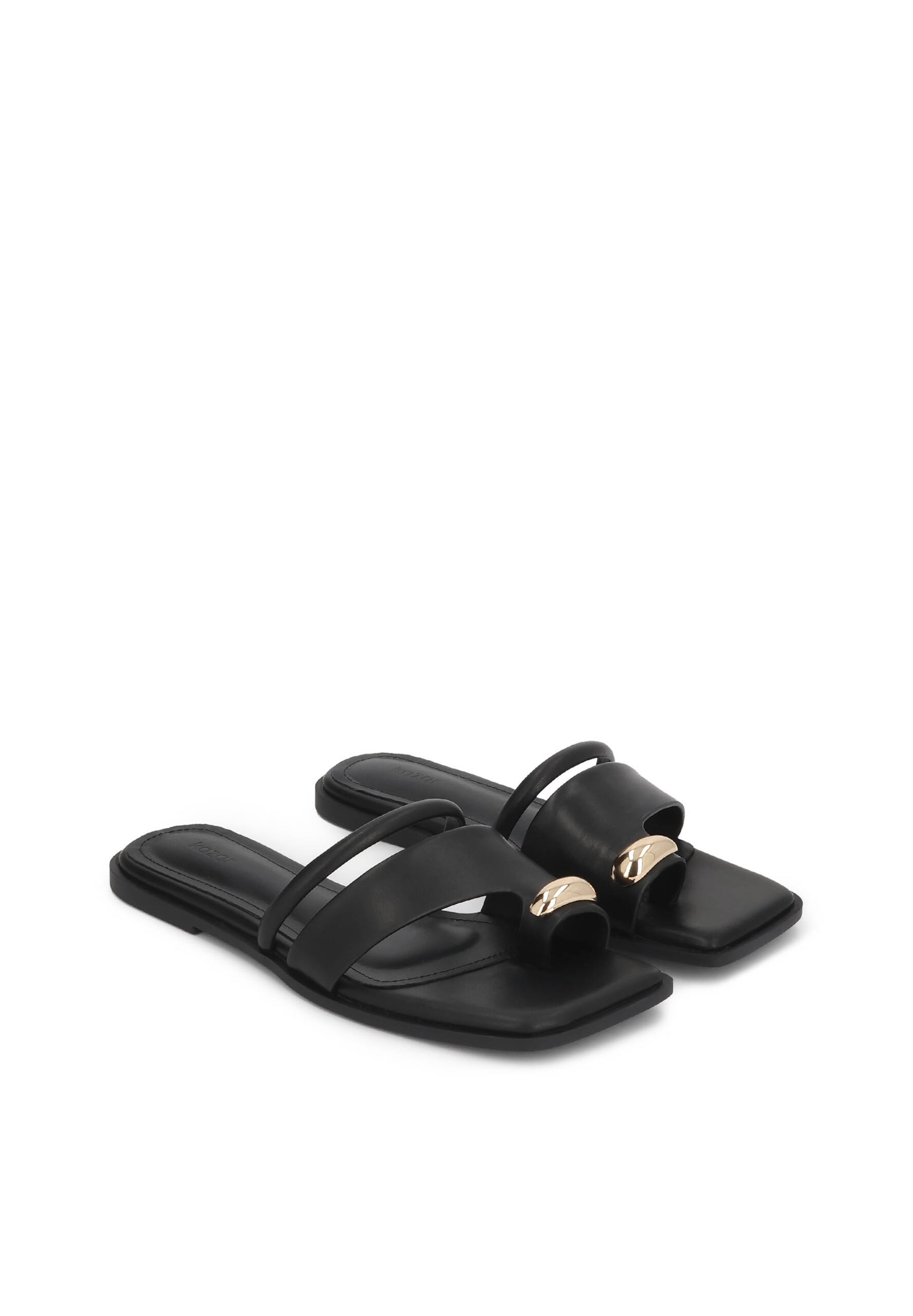 Kazar - Zapatos abiertos en negro