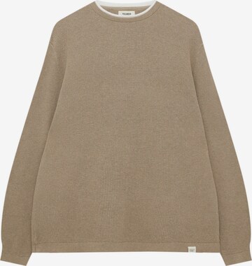 Pull&Bear Pullover in Beige: predná strana