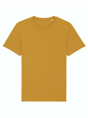 Life-Tree Shirt 'Organic Basic Ocre' in Yellow: front