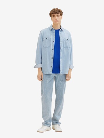 TOM TAILOR DENIM Shirt in Blue