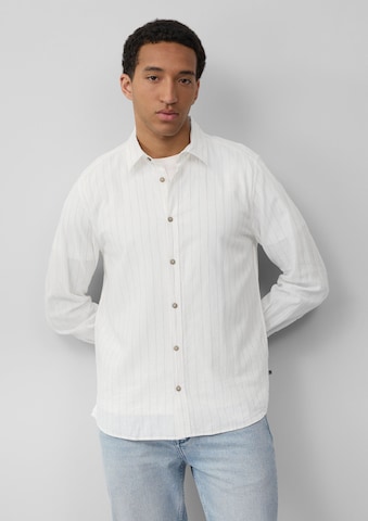 s.Oliver Regular fit Overhemd in Wit: voorkant