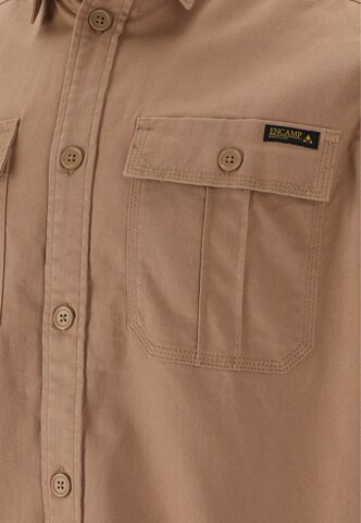 Whistler Regular fit Athletic Button Up Shirt in Brown