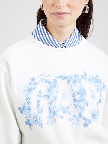 GAP Sweatshirt 'HERITAGE' in Wit