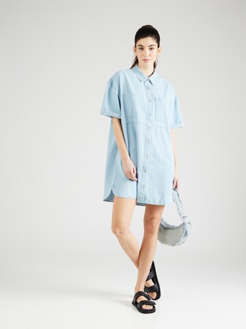 ROXY Shirt dress 'Pacific Night' in Blue