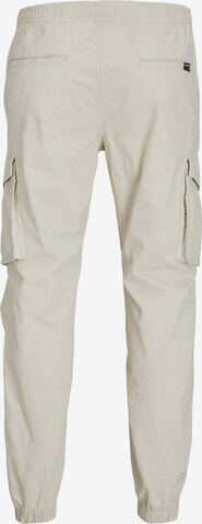 Effilé Pantalon cargo 'Kane Noah' JACK & JONES en beige