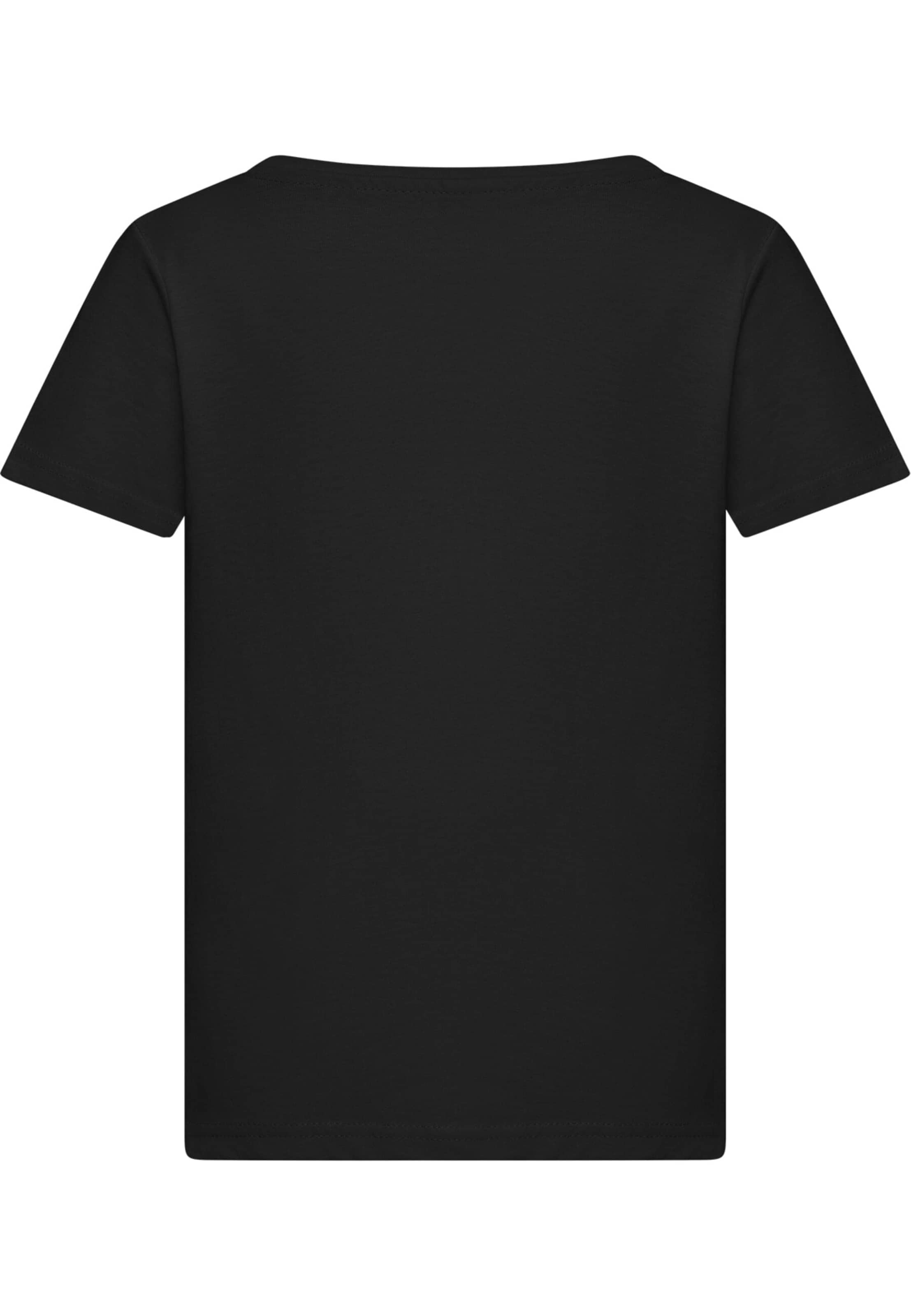 T-Shirt 'Cute Cat' Merchcode en noir