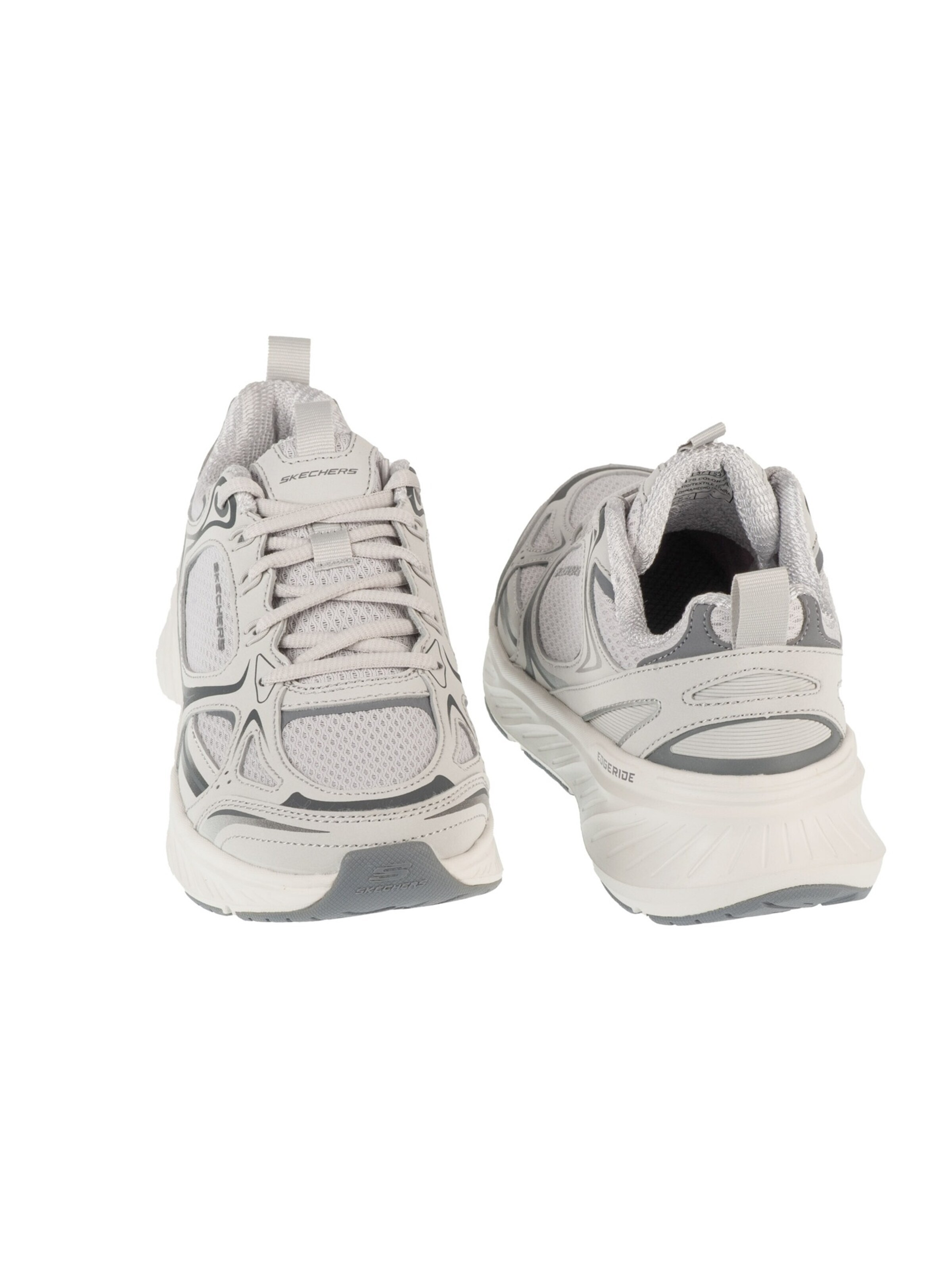 SKECHERS Sneakers laag 'Skechers Edgeride - Silver Eclipse' in Grijs