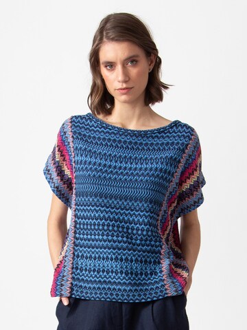 IVKO Sweater 'Retro' in Blue