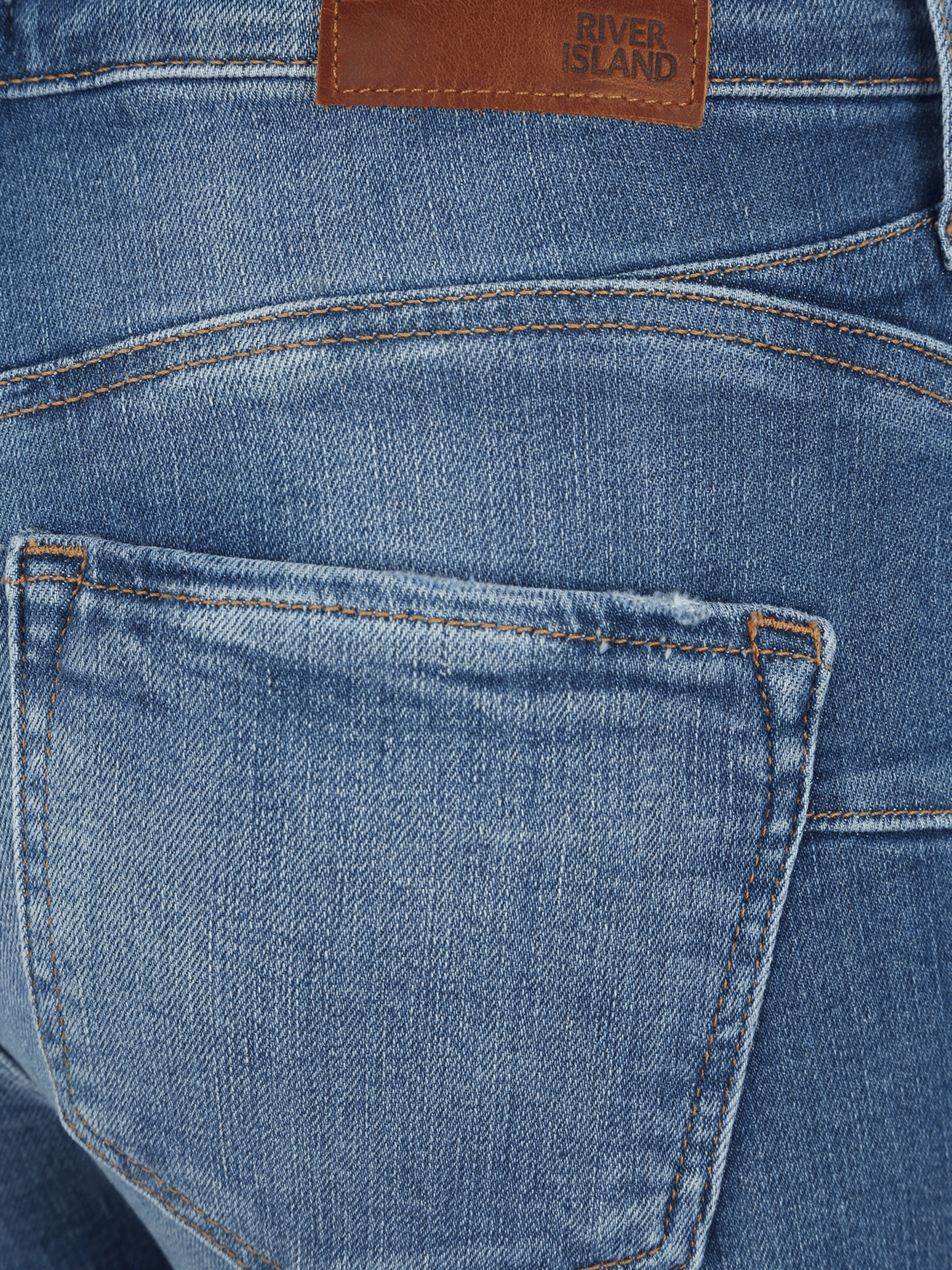 River Island Petite Skinny Jeans in Blue