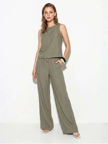Bianco Lucci - Roupa de casa 'Zweiteiliges Set' em verde: frente