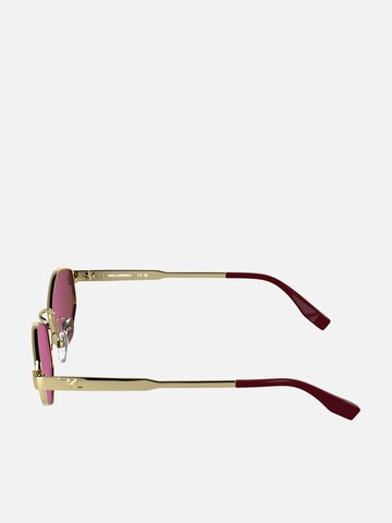 Karl Lagerfeld Zonnebril in Goud