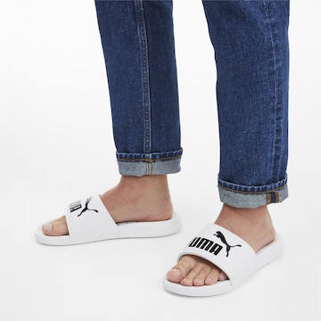 PUMA - Sapato de praia/banho 'Popcat 20' em branco: frente