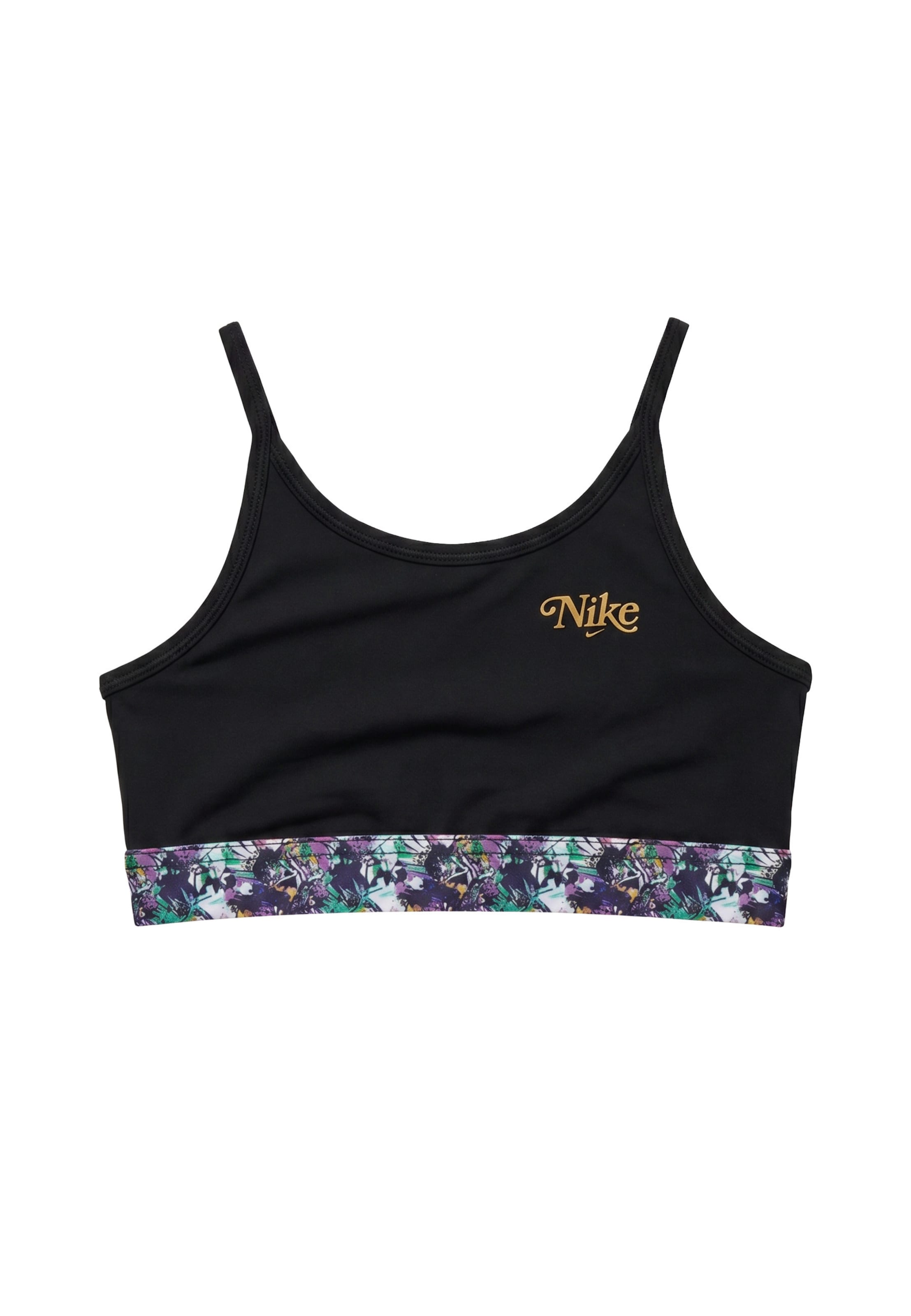 Bustier Sous-vêtements de sport 'Trophy' NIKE en noir : devant