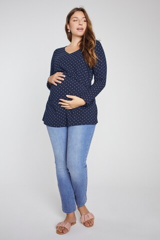 Ulla Popken Shirt in Blauw