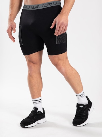 Pantaloncini intimi sportivi di Gorilla Wear in nero: frontale