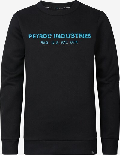 Petrol Industries Sweatshirt in hellblau / schwarz, Produktansicht