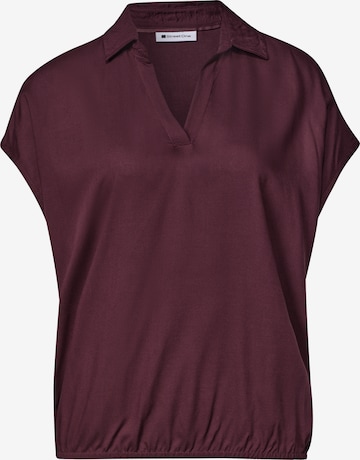 STREET ONE Blouse in Red: front