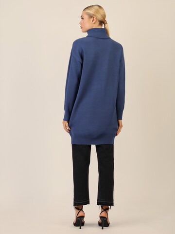 APART Knitted dress in Blue