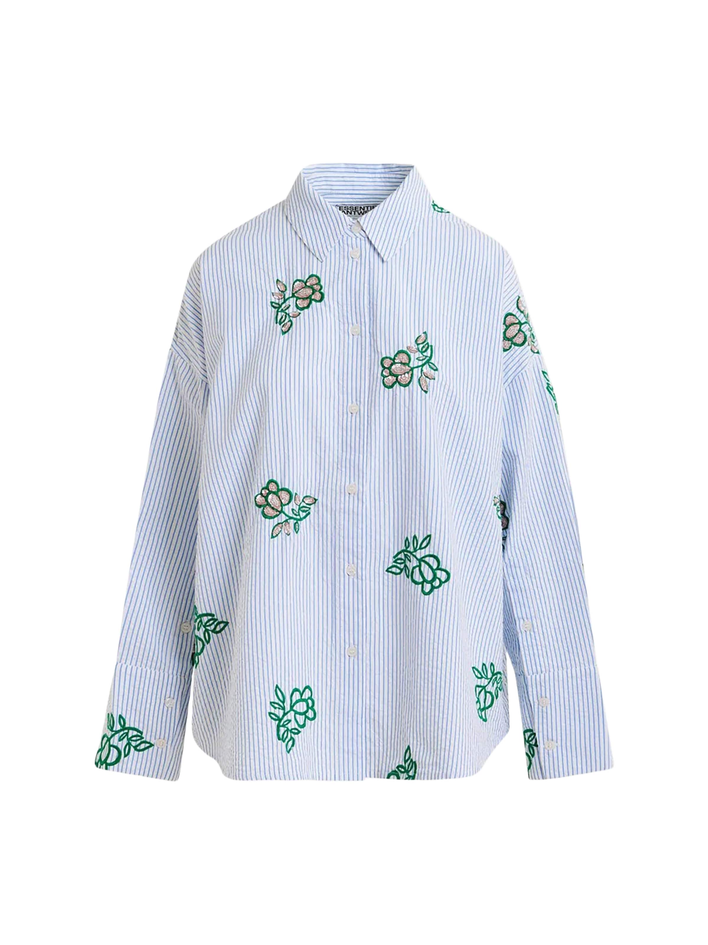 Essentiel Antwerp Shirt in Blauw: voorkant