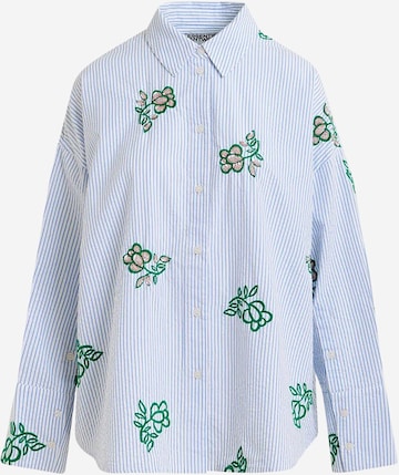 T-Shirt Essentiel Antwerp en bleu : devant