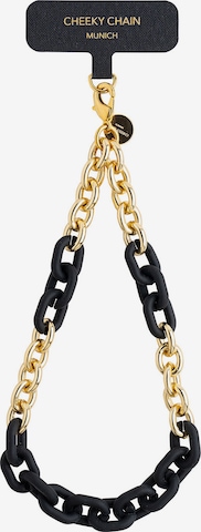 Cheeky Chain Munich Smartphonehoesje 'Lio' in Zwart: voorkant
