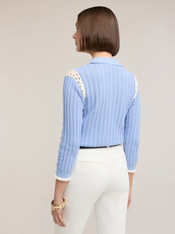 MOTIVI Knit Cardigan in Blue