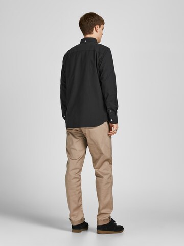 JACK & JONES Regular fit Skjorta 'Brook' i svart