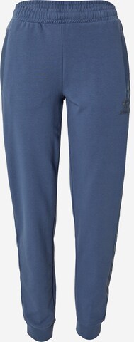 Hummel Tapered Workout Pants 'Move' in Blue: front