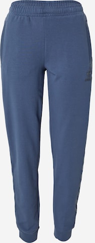 Effilé Pantalon de sport 'Move' Hummel en bleu : devant