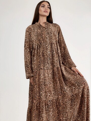 Hiccup Kleid in Braun
