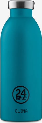 Gourdes '500 ml' 24Bottles en bleu : devant