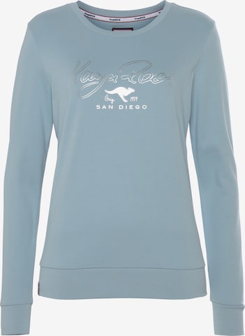 KangaROOS Sweatshirt in Blue: front