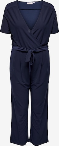 Tuta jumpsuit 'Devyn' di ONLY Carmakoma in blu: frontale