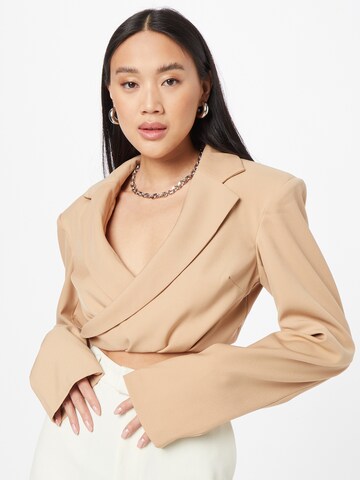 Misspap Blazer in Beige: predná strana